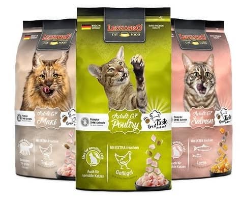 granule pro kočky leonardo grain free